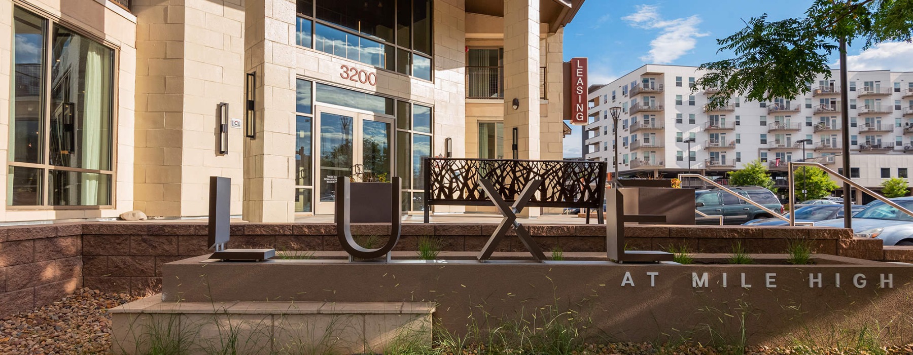 leasing office exterior